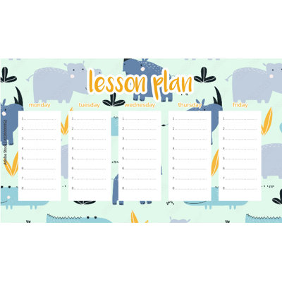 Magnetic Lesson Plan African Adventure