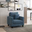 Fauteuil en polyester 85,09 cm de large-632264950