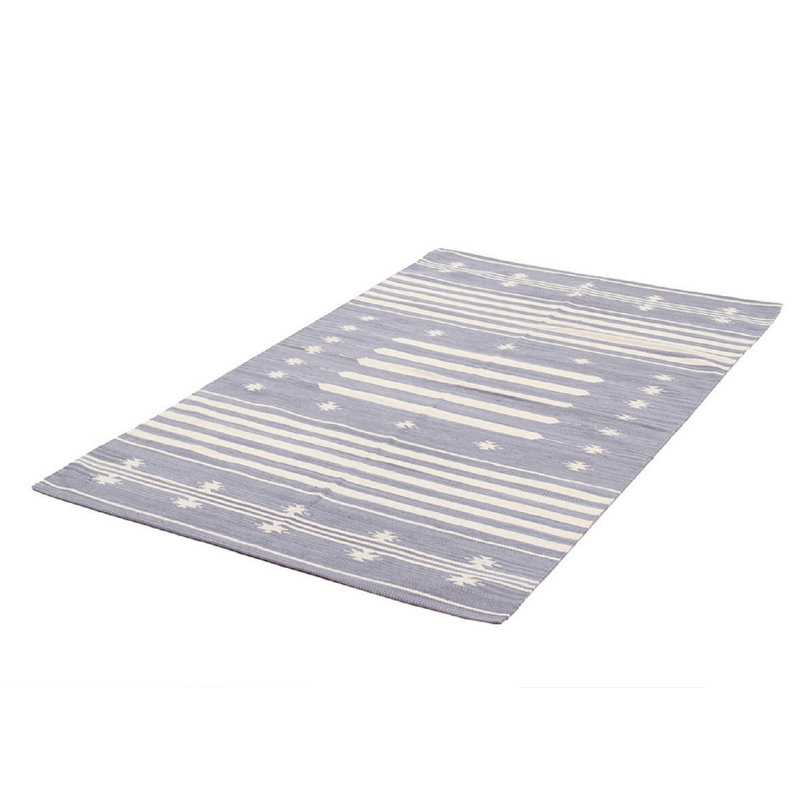 Aolani Rectangle Striped Area Rug, Rectangle 160 x 230cm