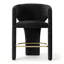 Tabouret de bar 24,5 po en chenille 24 po-325149489