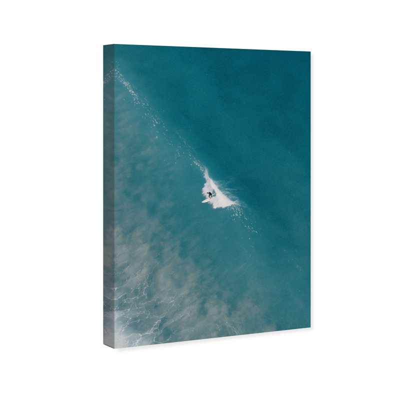 Aquamarine Breath Print by Oliver Gal, 15"H x 10"W, Gallery Wrapped