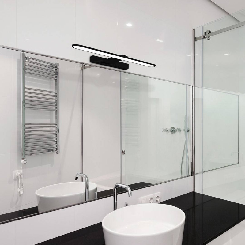 Breier LED Armed Sconce, Black
