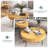 Solid Wood Top Nesting Coffee Table