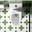 Toilette 1,28, blanc brillant 003, économiseur d'eau, siège confortable