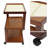 3-Tier Wood End Table