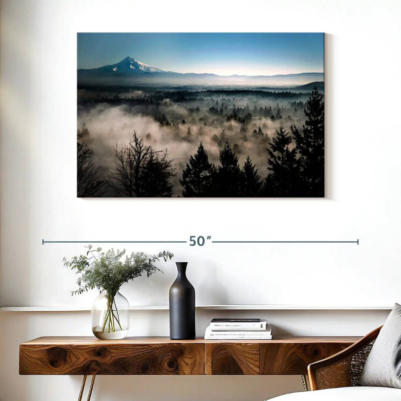 Alvord Foggy Willamette Valley, 26" H x 39" W