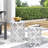 Outdoor S/2 Metal End Tables, Compact Pair For Outdoor Spaces-1521072672