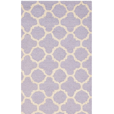 Tapis en laine touffeté à la main Cannen