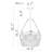 1 - Light LED Lantern Pendant
