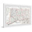 «Red Outline Connecticut II» - Impression sur papier encadrée-227064066