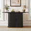 Console moderne de 55,12 po avec armoire de rangement à double porte pour le couloir ou le salon-509198185