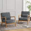 Jyrin 65.5 Cm Wide Cotton Armchair-731053760-731053763