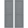 Americraft Two Equal Panel Framed Board-n-Batten Shutters (Per Pair)