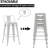 Addis Counter Stool with Metal Frame-1711489394-1711489397
