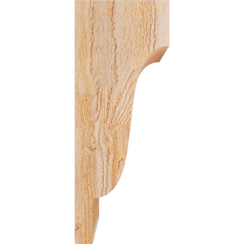 Newport Corbel, H 20 po x l 6 po x P 8 po, Cèdre rouge, Sciage brut