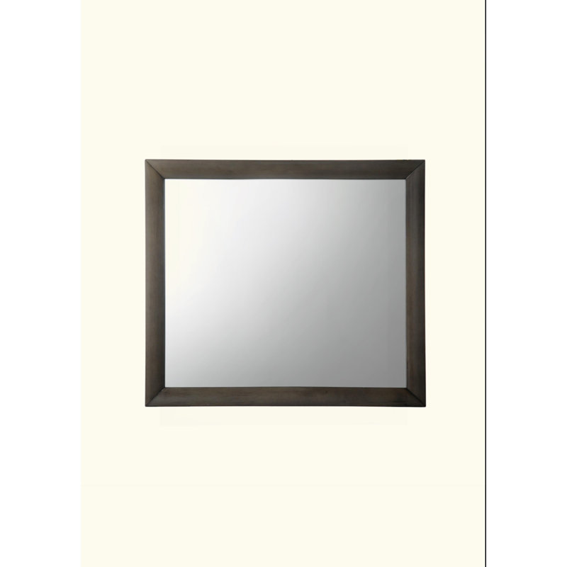 Gray Finish Mirror