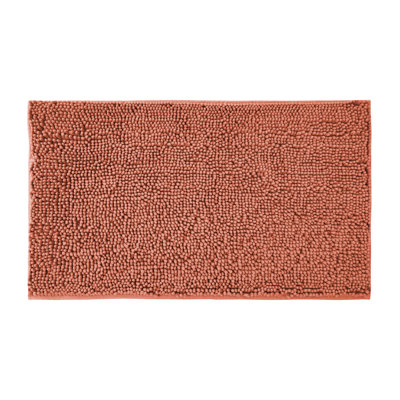 Wayfair Basics® Aguon Chenille Super Soft Absorbent Microfiber Rectangle Non-Slip Bath Rug