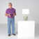 Ceramic Table Lamp with Linen Shade