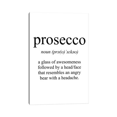 " Prosecco Meaning " by Pixy Paper