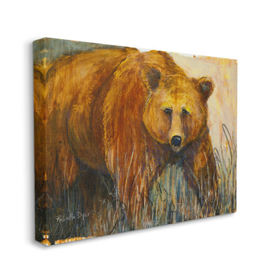 Art moderne sur toile, scène moderne de la faune par Roberta Dyer
