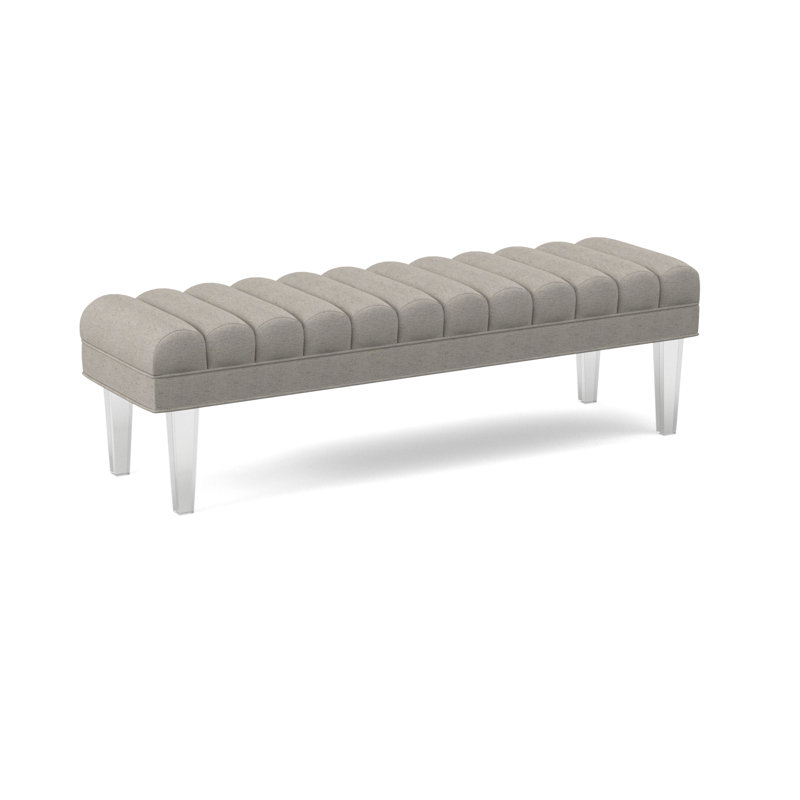 Lana Upholstered Bench, 18" H x 60" W x 18"D, Libby 100% Polyester