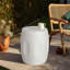 Miraflores Round Outdoor Side Table , 34cm cm W 34cm cm D