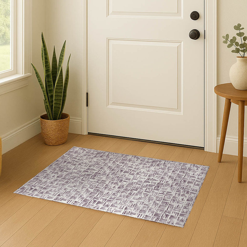 Paillasson Lash, Aubergine, L 84 po x L 60 po
