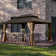 Galvanized Steel Patio Gazebo with Overhang Slope-design Double Roof