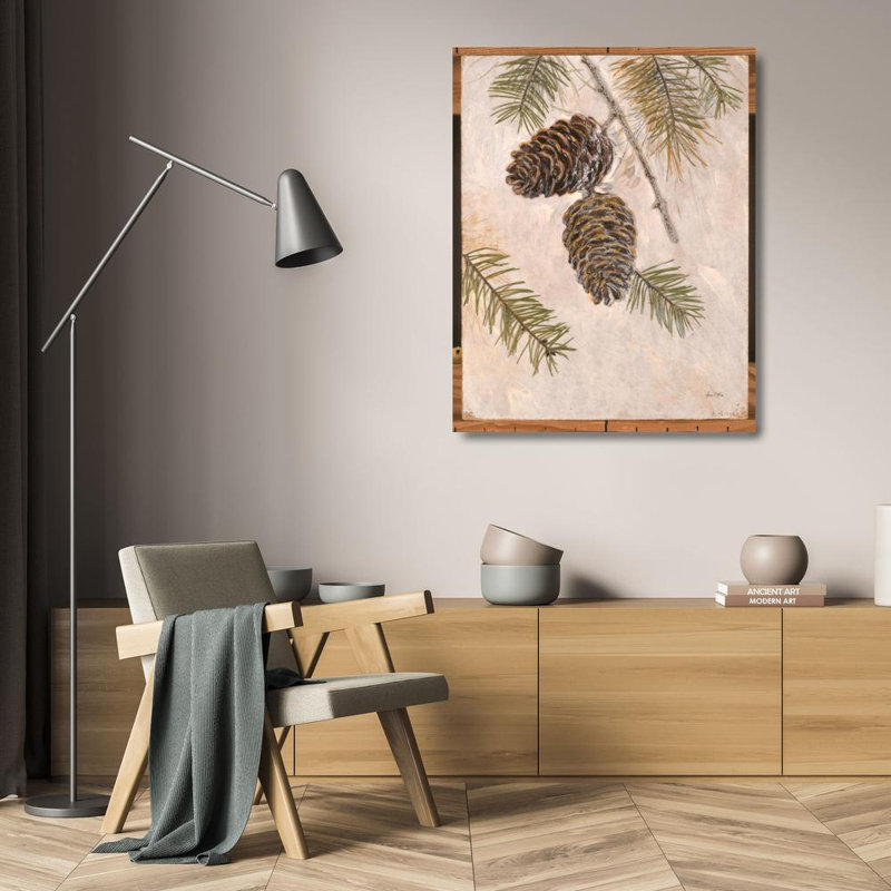 Rustic Pine Cones, 24" H x 19" W