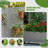 Metal Planter Box with Trellis with Wheels-1081861577-1097344965