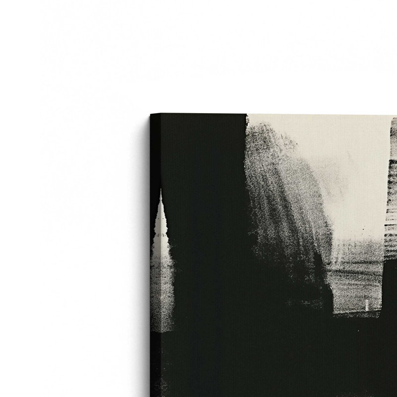 Toile roulée gris anthracite Whisper II, Stretched Canvas, 72" H x 48" W x 1.25" D