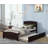 Murtibai Twin size Platform Bed with Trundle-101358037
