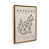 Polished Gold Floater Framed