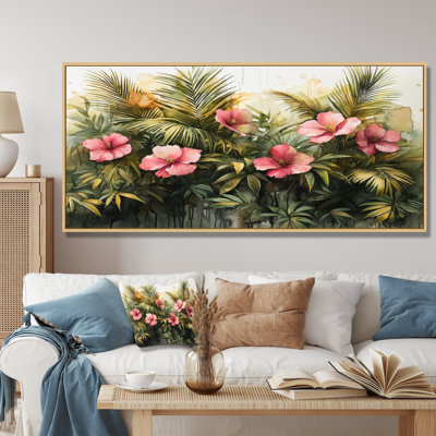Colaizzo Tropical Hibisuc In A Spring Symphony I - Hibiscus, art mural
