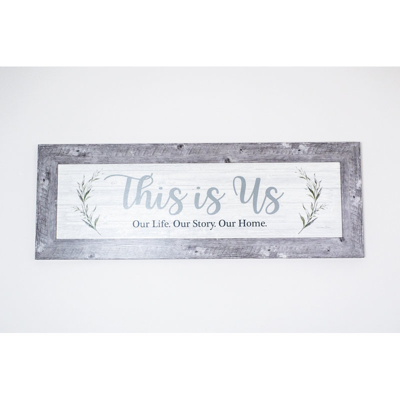 " This Is Us ", Grey Frame