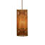 Congruent 1-Light Iron and Cotton Pendant