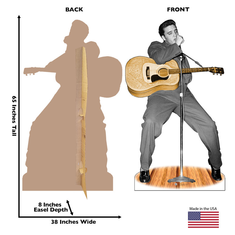 Elvis Presley Lifesize Cardboard Standup with Guitar