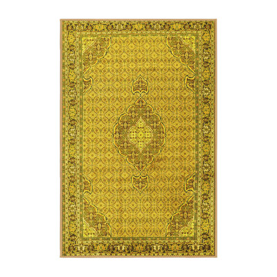 Anacelis Washable Oriental Indoor Rug