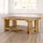 Donnely Solid Wood Four Leg Coffee Table with Storage-23640981-23640982