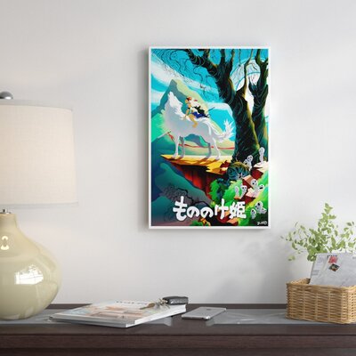Princess Mononoke' Graphic Art Print on Canvas -  East Urban Home, EAUU1526 37488856