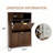 Shoe Cabinet Storage for Entryway Hidden Shoes Storage Cabinet with 2 Flip Drawers, Tall Free Standing Shoe Organizer Rack-413866444-413866443