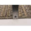 Tapis gris ombre en soie 8 pi 0 po x 9 pi 10 po