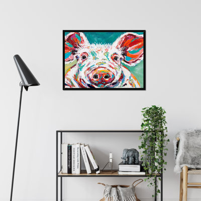 Piggy II by Carolee Vitaletti - Painting