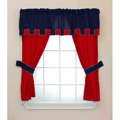 Izzo Cotton Blend Kitchen Curtain