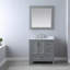 Ensemble de meuble-lavabo simple 36 "avec miroir Isla-317977677-317977672