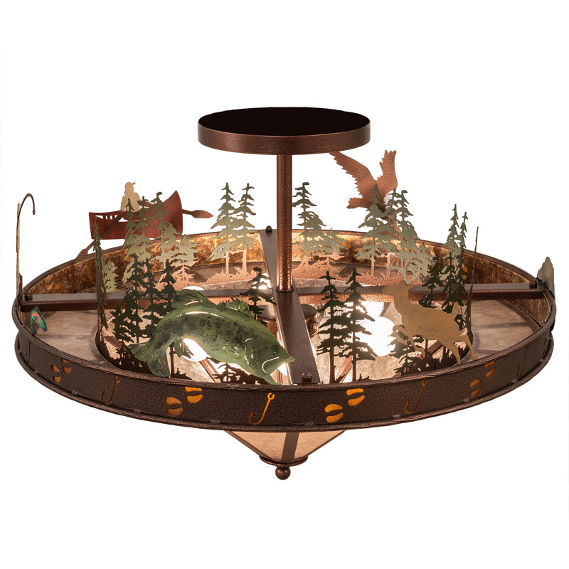Kirtin 6 - Light Dimmable Chandelier