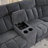 7-Piece Manual Reclining L-Shaped Sectional Sofa With Center Storage Console & Cup Holders-1552451745