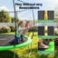 Trampoline d'extérieur de 14 pi avec enclos pour enfants et adultes GVDV-133243183