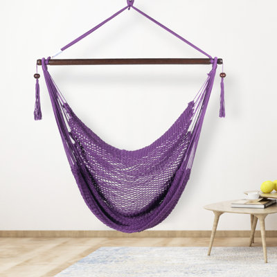 Plummer Soft-Spun Polyester Rope Hammock Hanging Chair