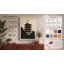 Pagoda in Silhouette Japandi - Wrapped Canvas-1243444145-1243444147